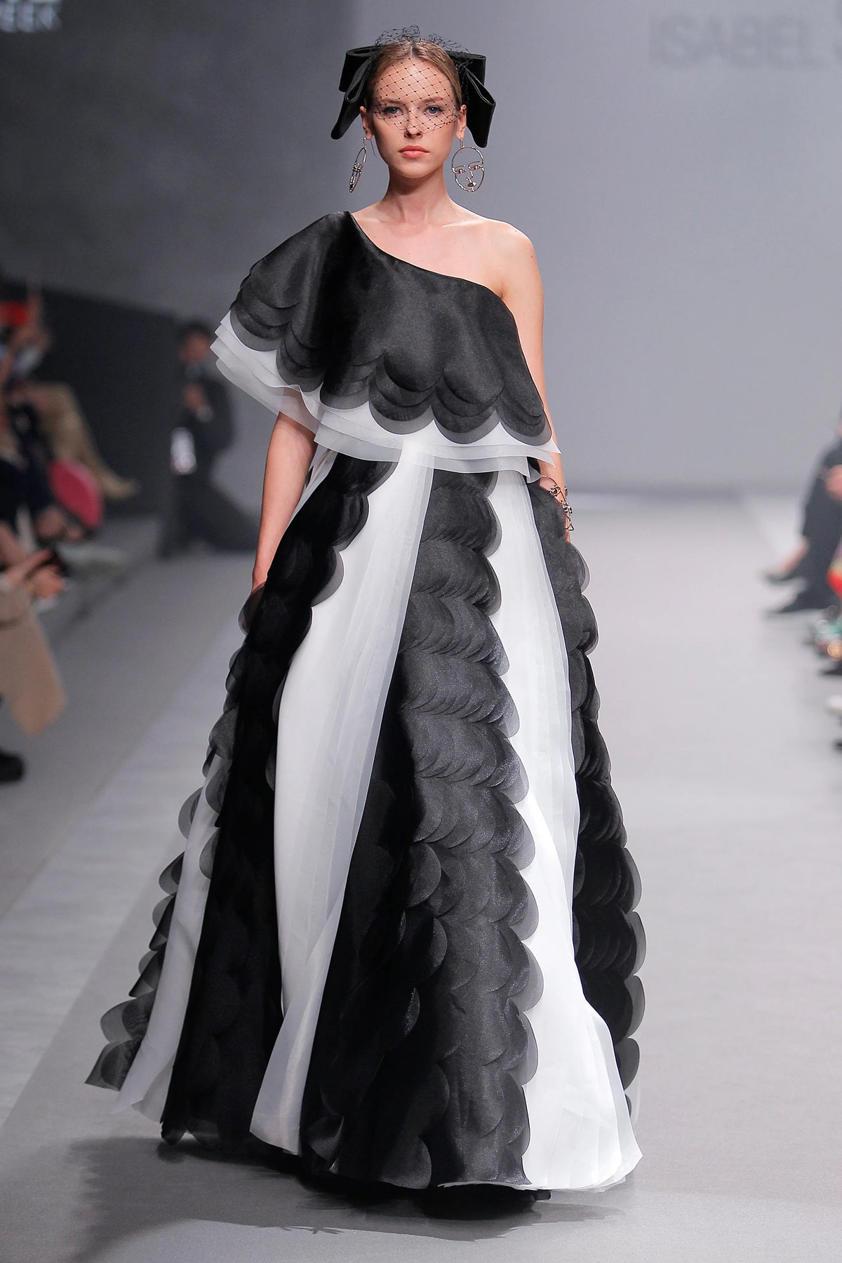 Asymmetrcal Gown