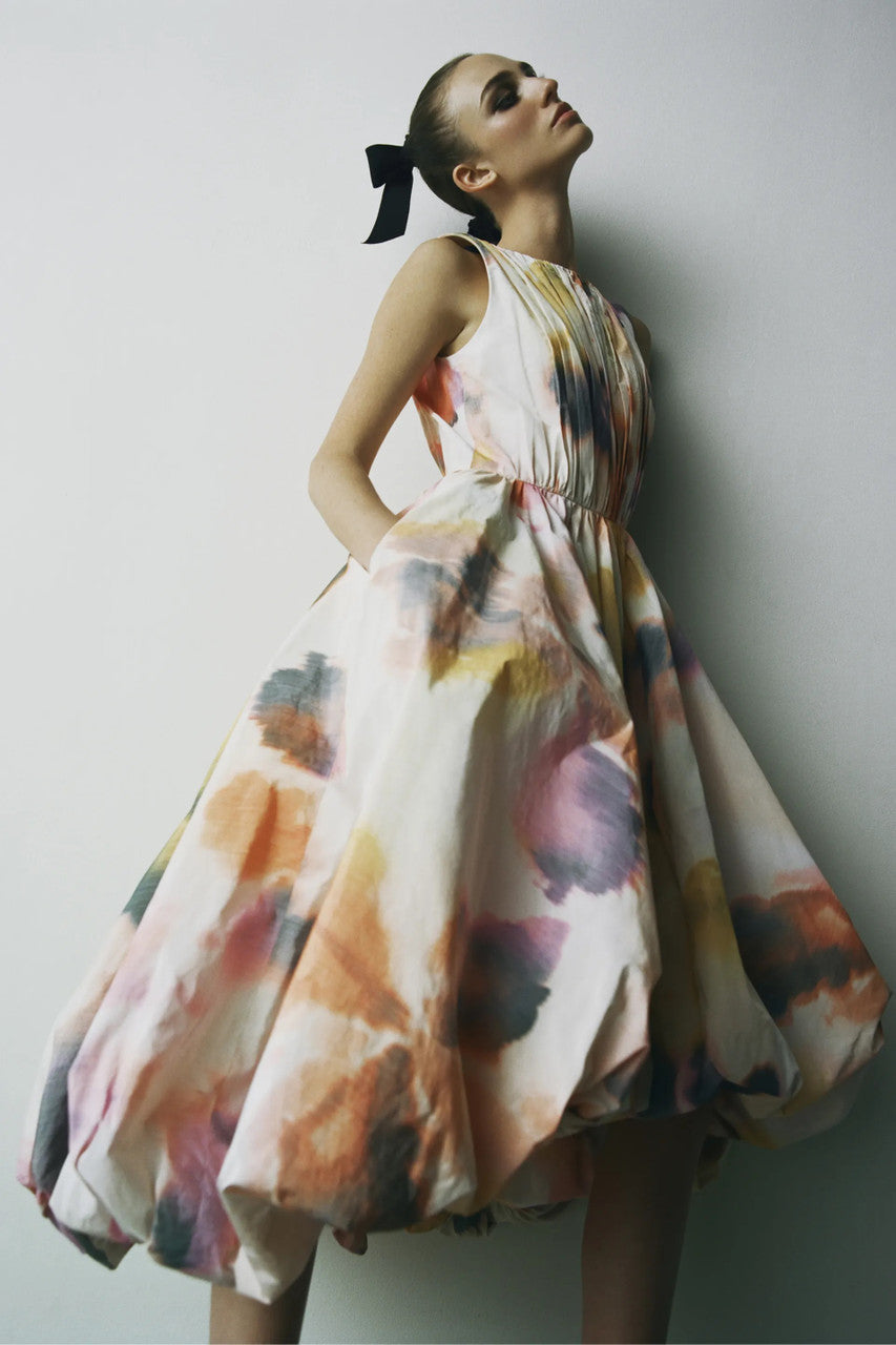 Jason Wu Collection Sleeveless Iris Wrap Cocktail Dress