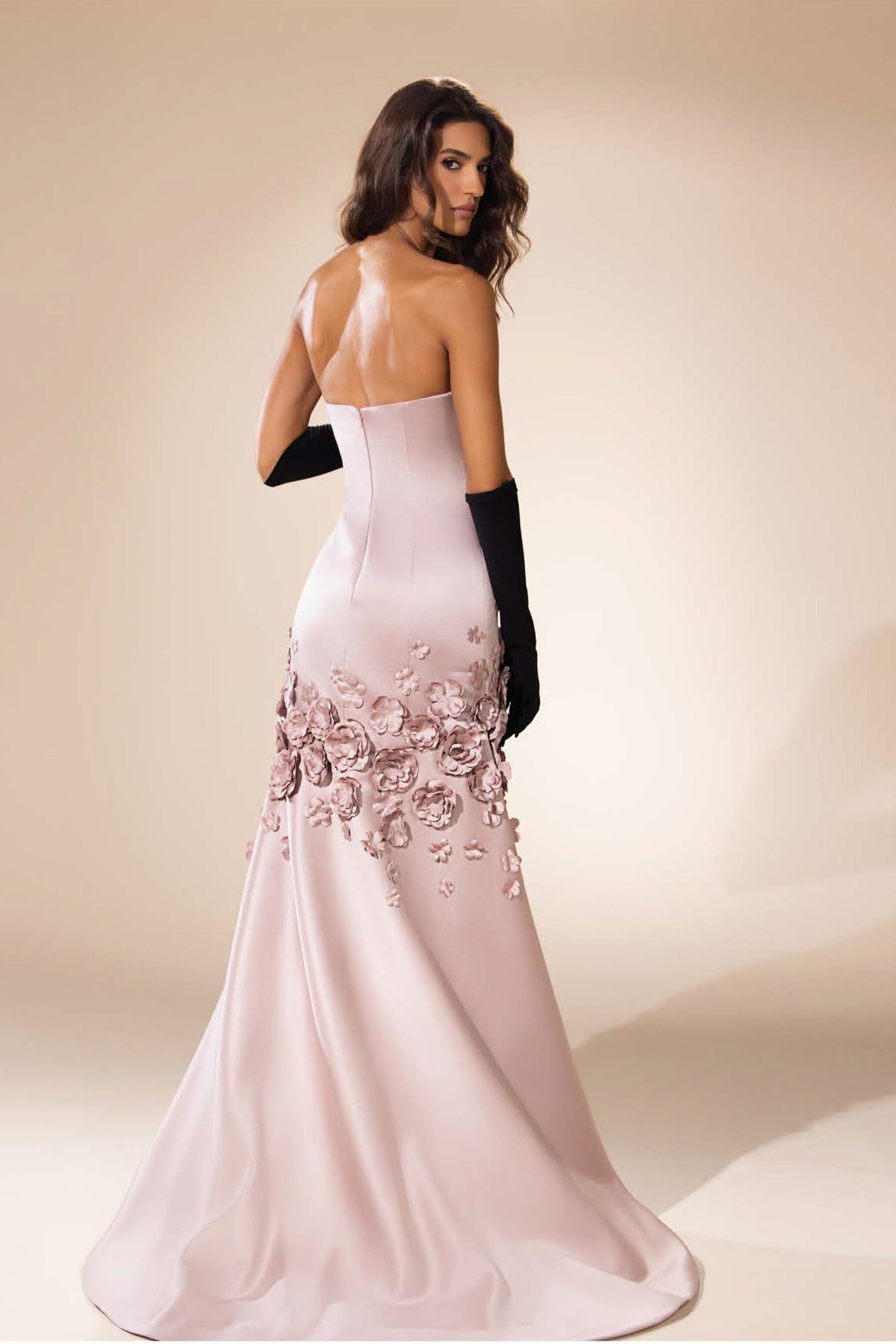 Satin Mermaid Gown