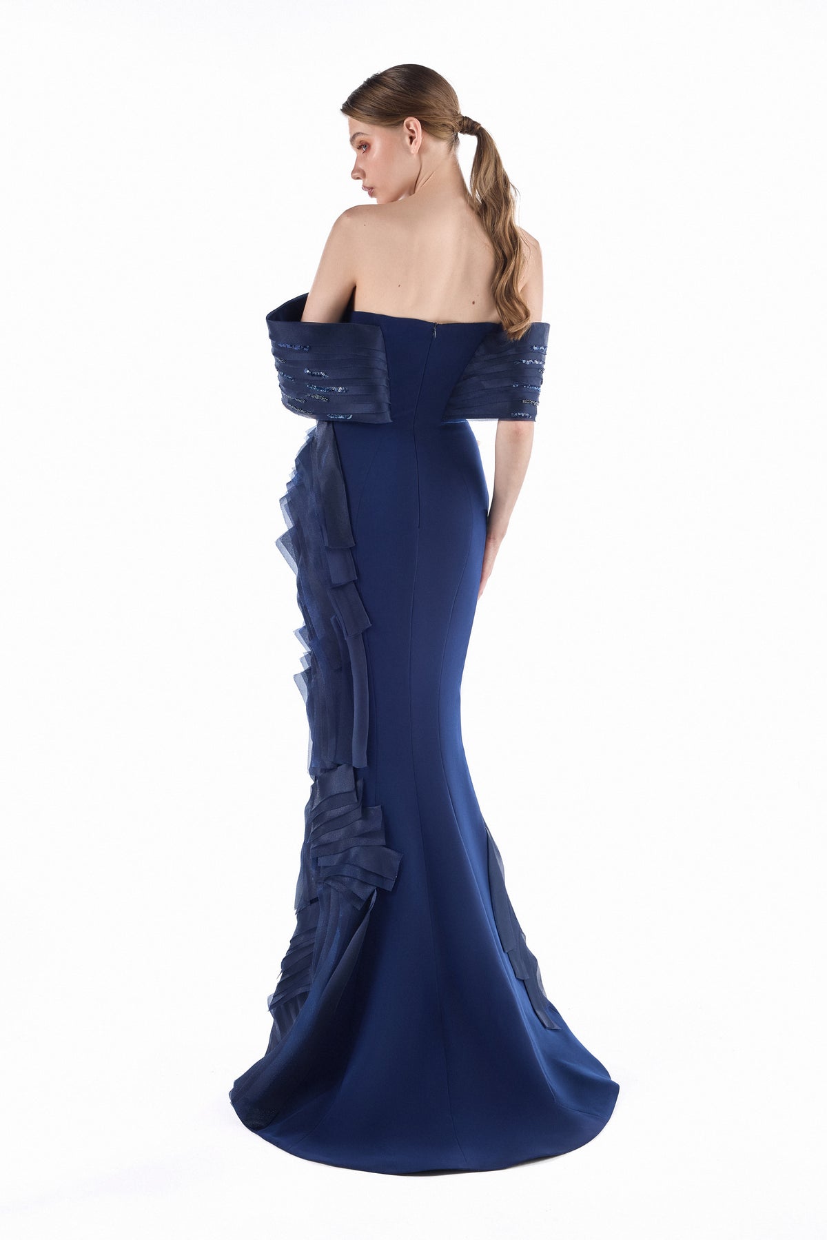 Midnight Fanfare Mermaid Gown