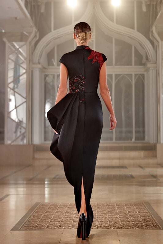 Japanese Satin Gown