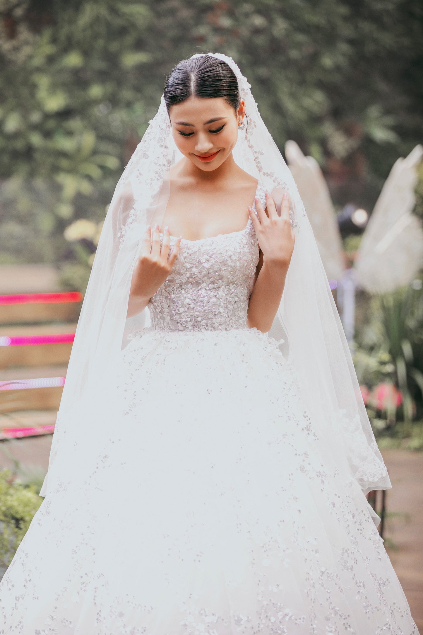 Tender Glow Wedding Dress