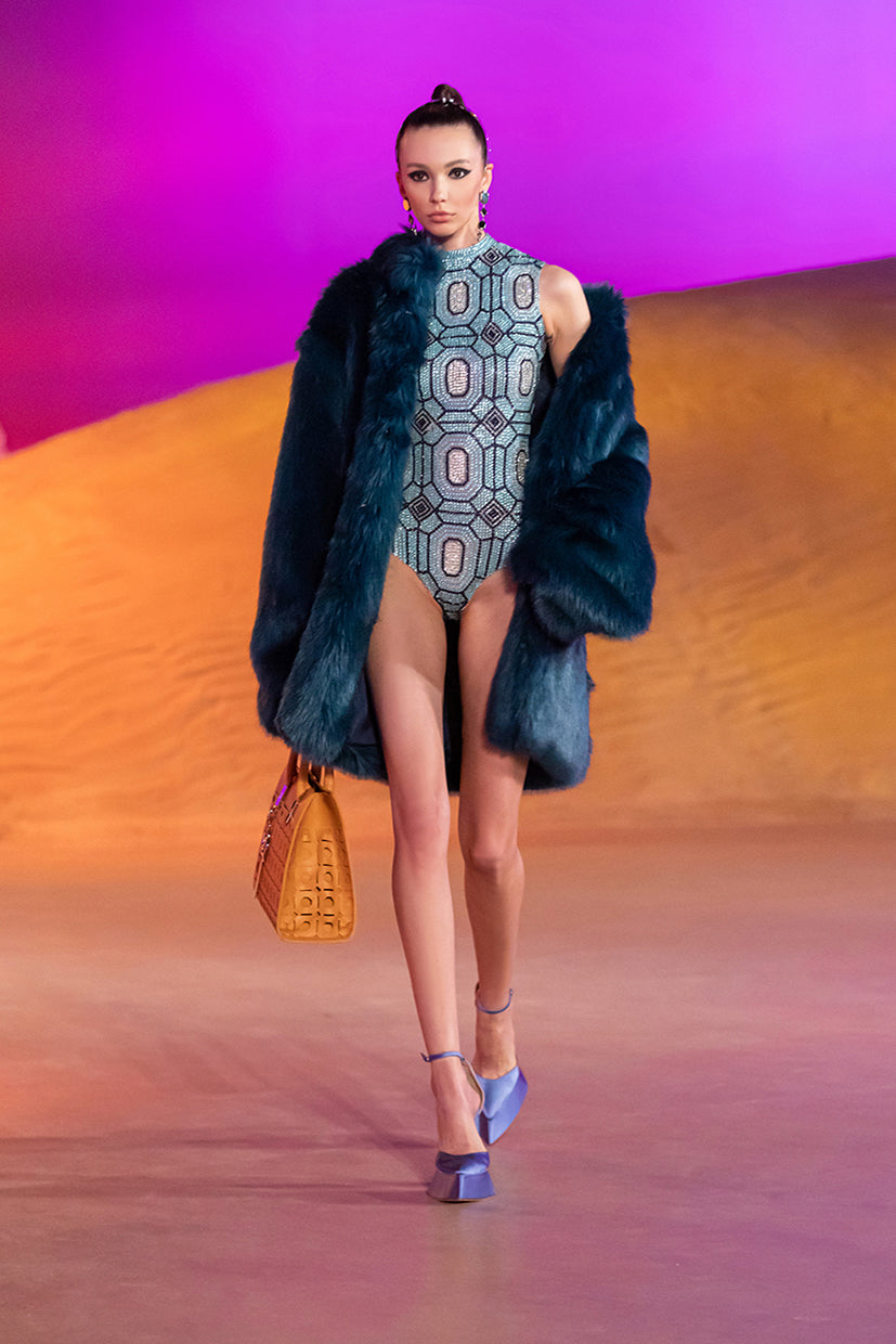Oversized Faux Fur Coat