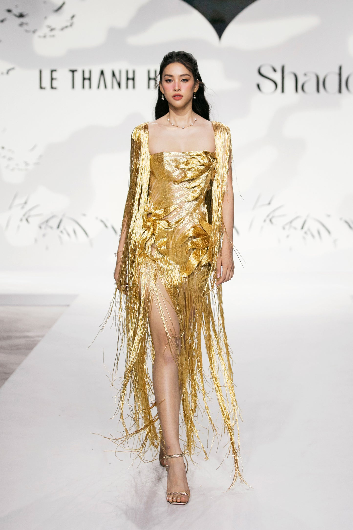 Aurora Goddess Midi Dress