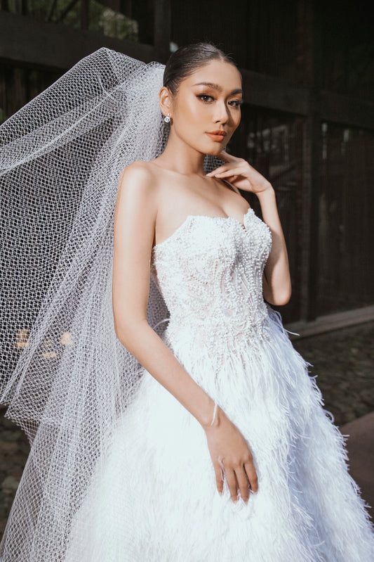 Serene Swan Wedding Dress