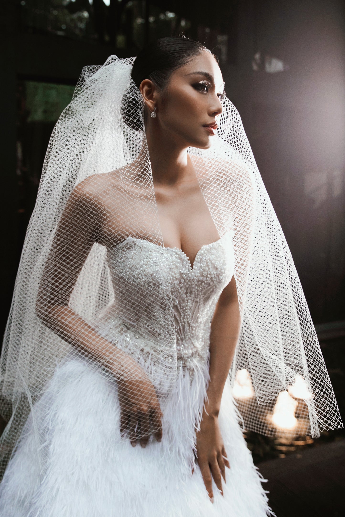 Serene Swan Wedding Dress