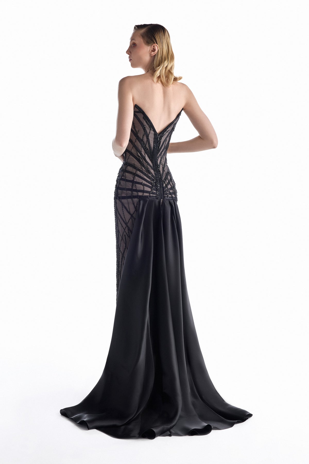 Noir Meridian Couture Gown