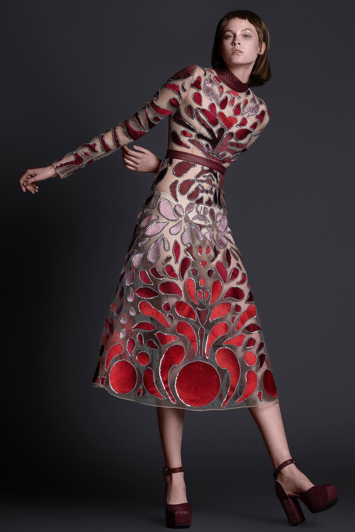 Long Sleeve Midi Dress