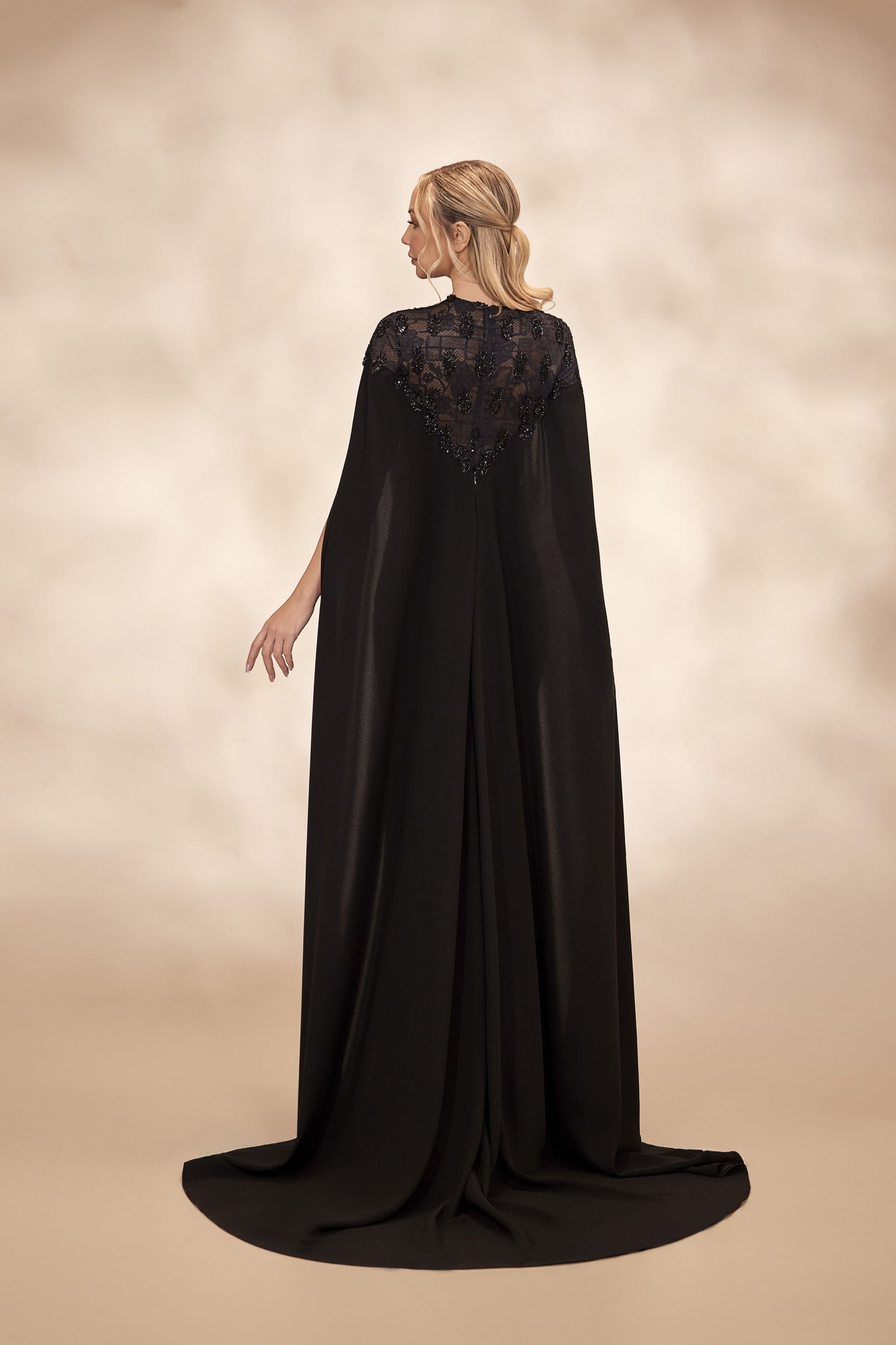 Black Column Dress