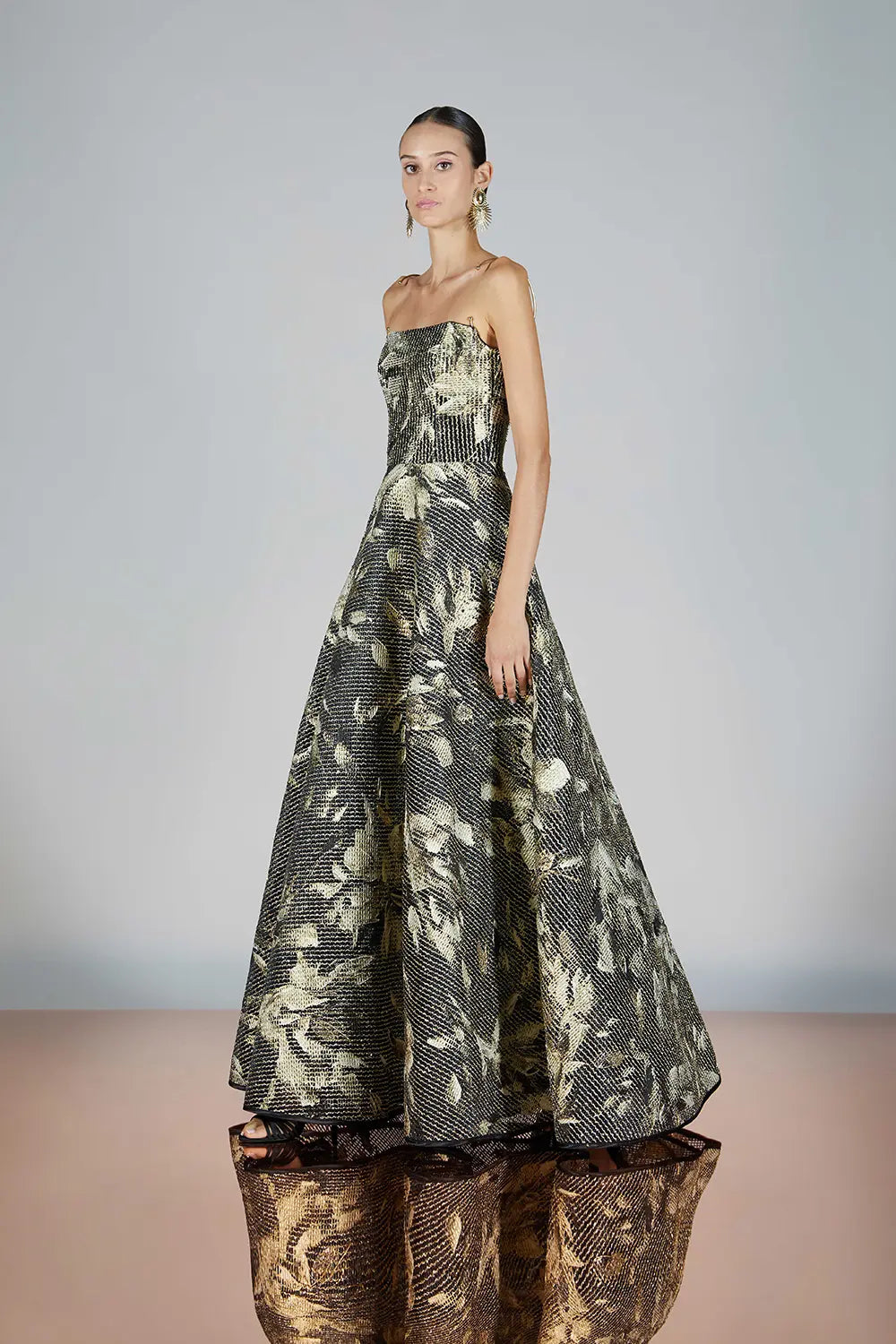 Strapless Exojo Gown