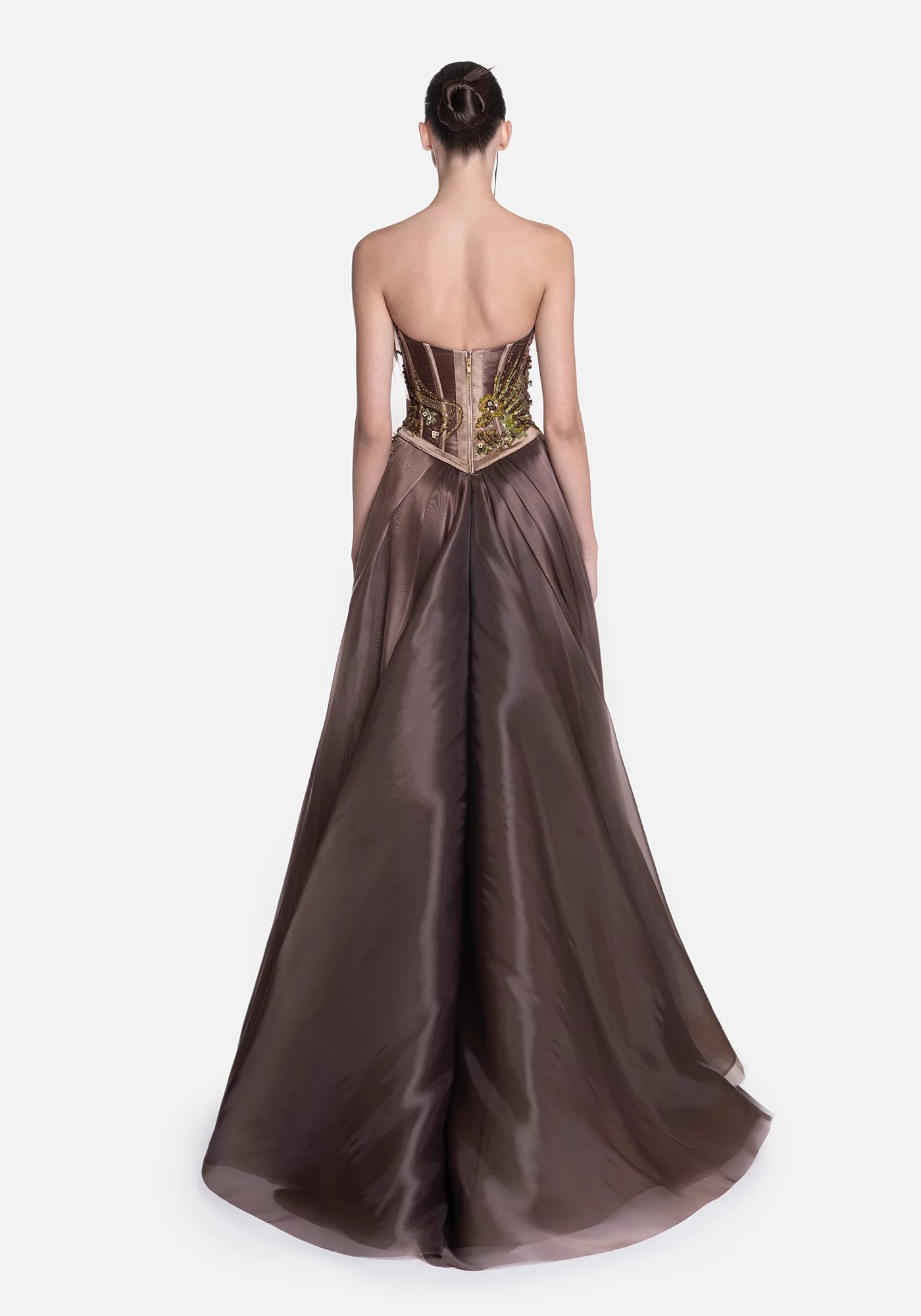 Strapless Evening Gown