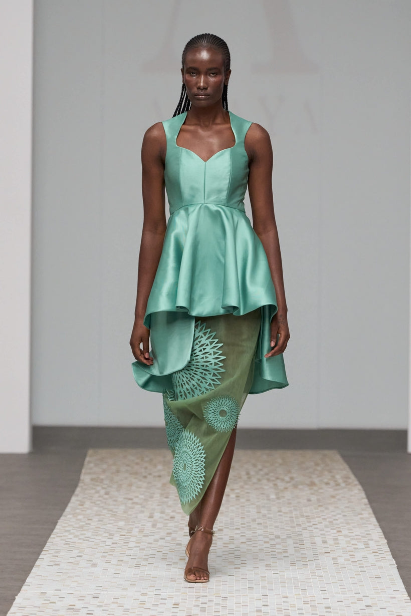 Micah Peplum Dress