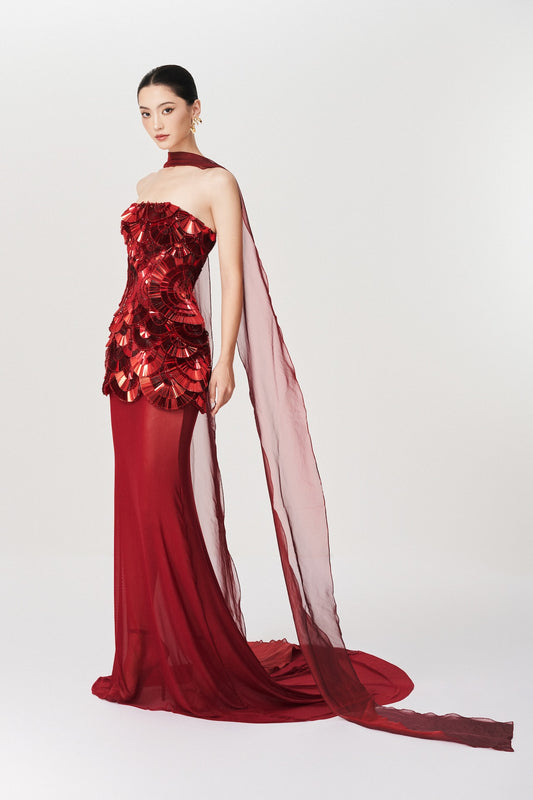 Flaming Muse Gown