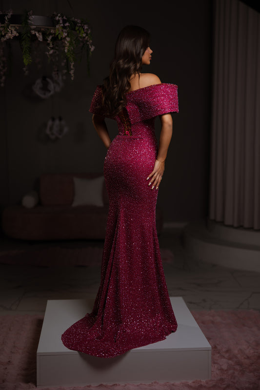 Off-Shoulder Muse Gown