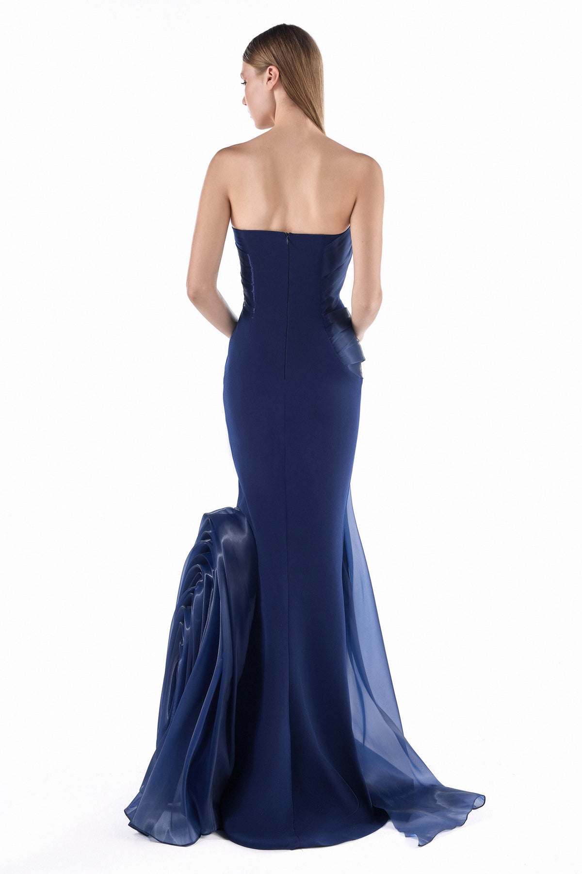 Navy Resonance Mermaid Gown