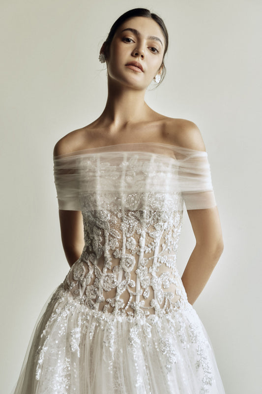 Velvet Mist Wedding Dress