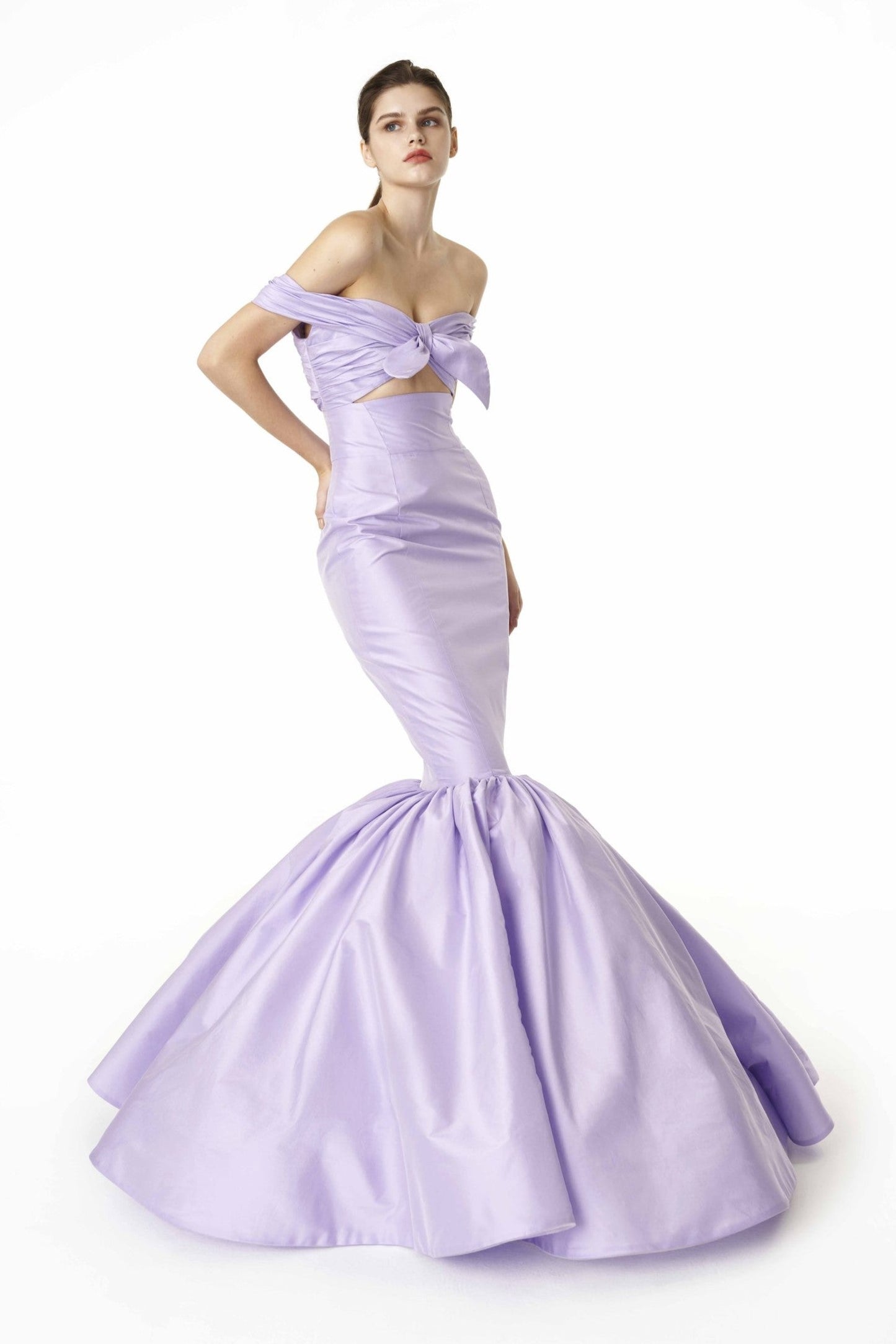 Taffeta Mermaid Gown