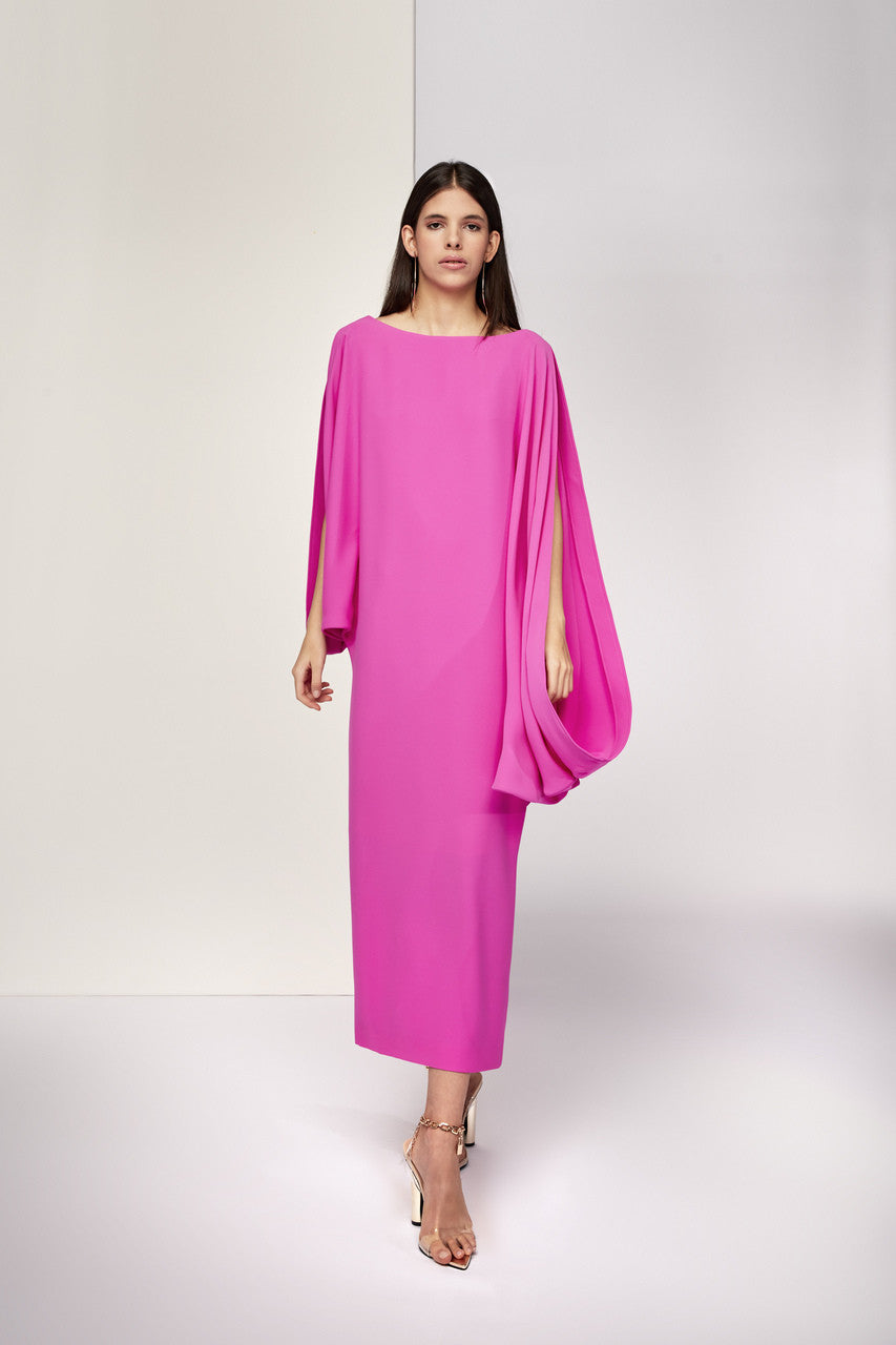 Pink Midi Dress