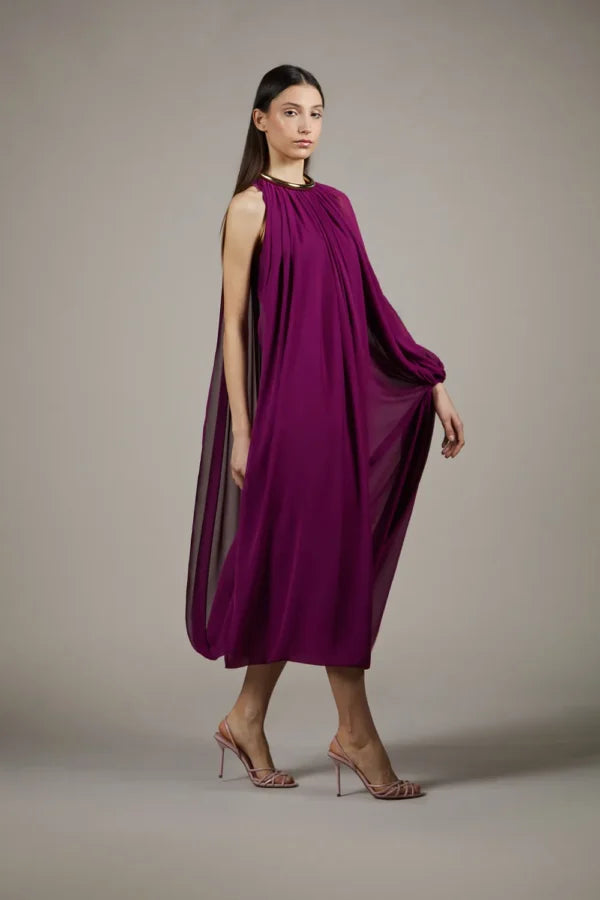 Bachero Asymmetrical Dress