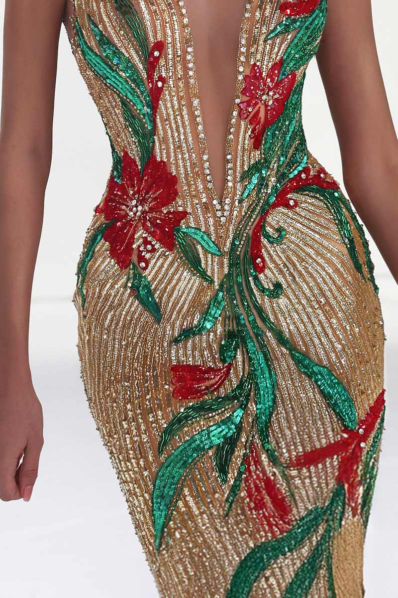 Sequin Mermaid Gown