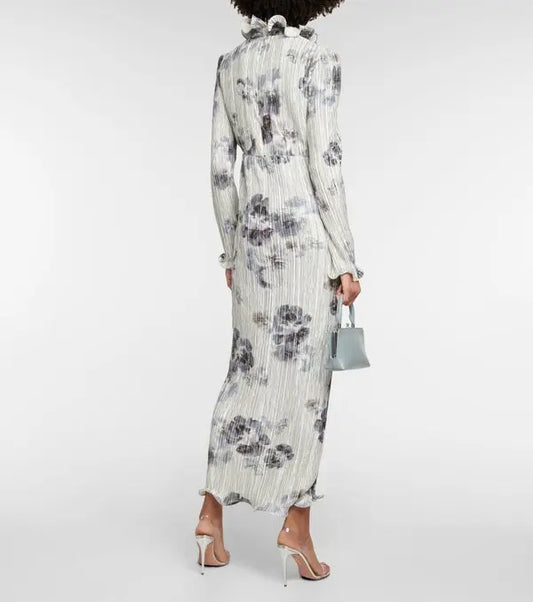 Novella Satin Dress