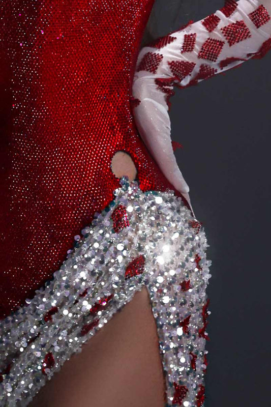 Red Corset Gown