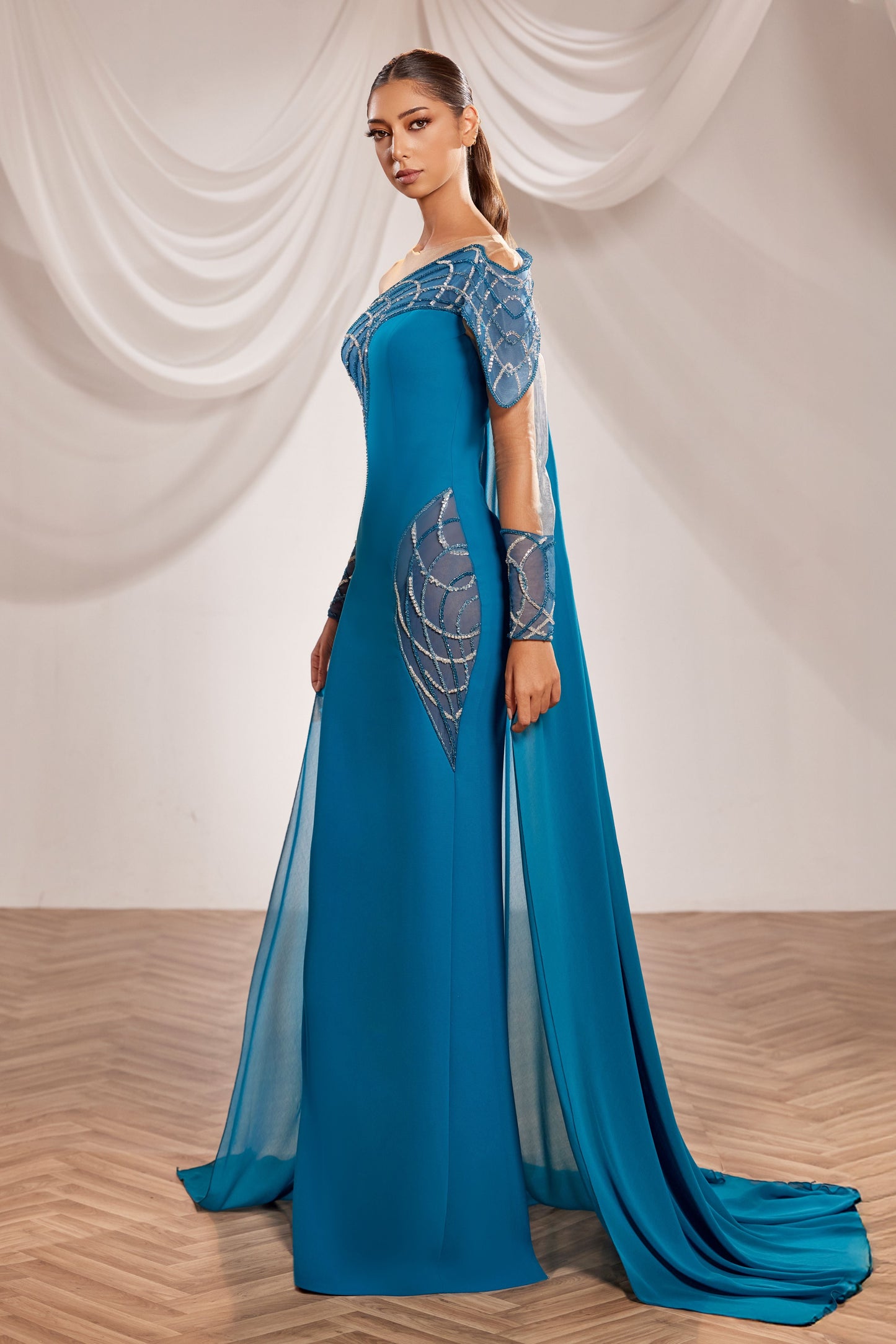 One-Shoulder Gown