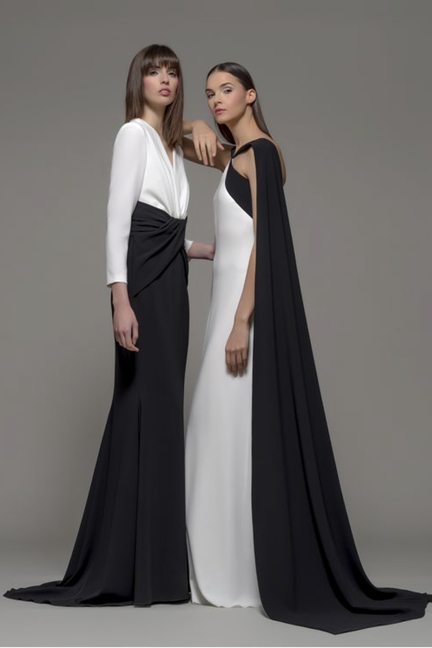 R-Sleeveless Forest Gown