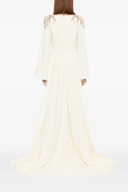 Embellished Long Sleeve Kaftan