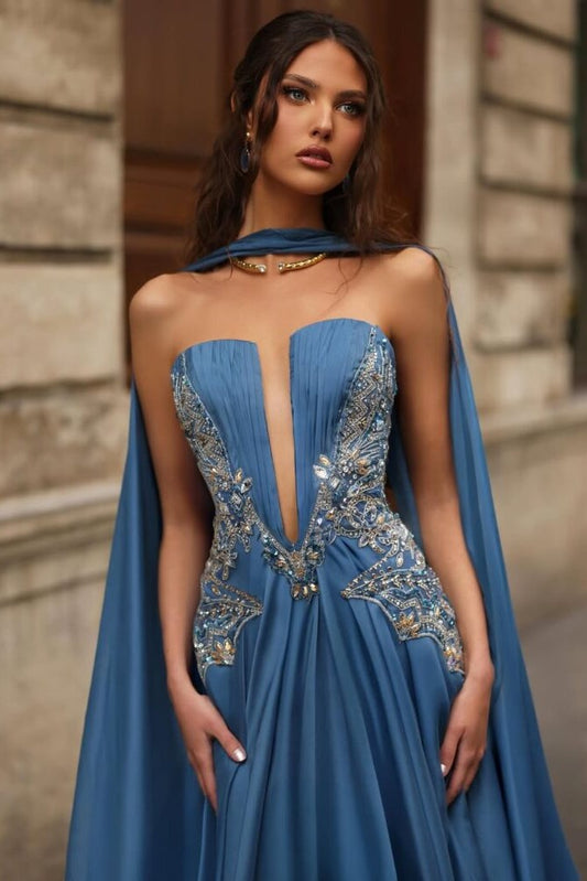 Embellished Corset Gown