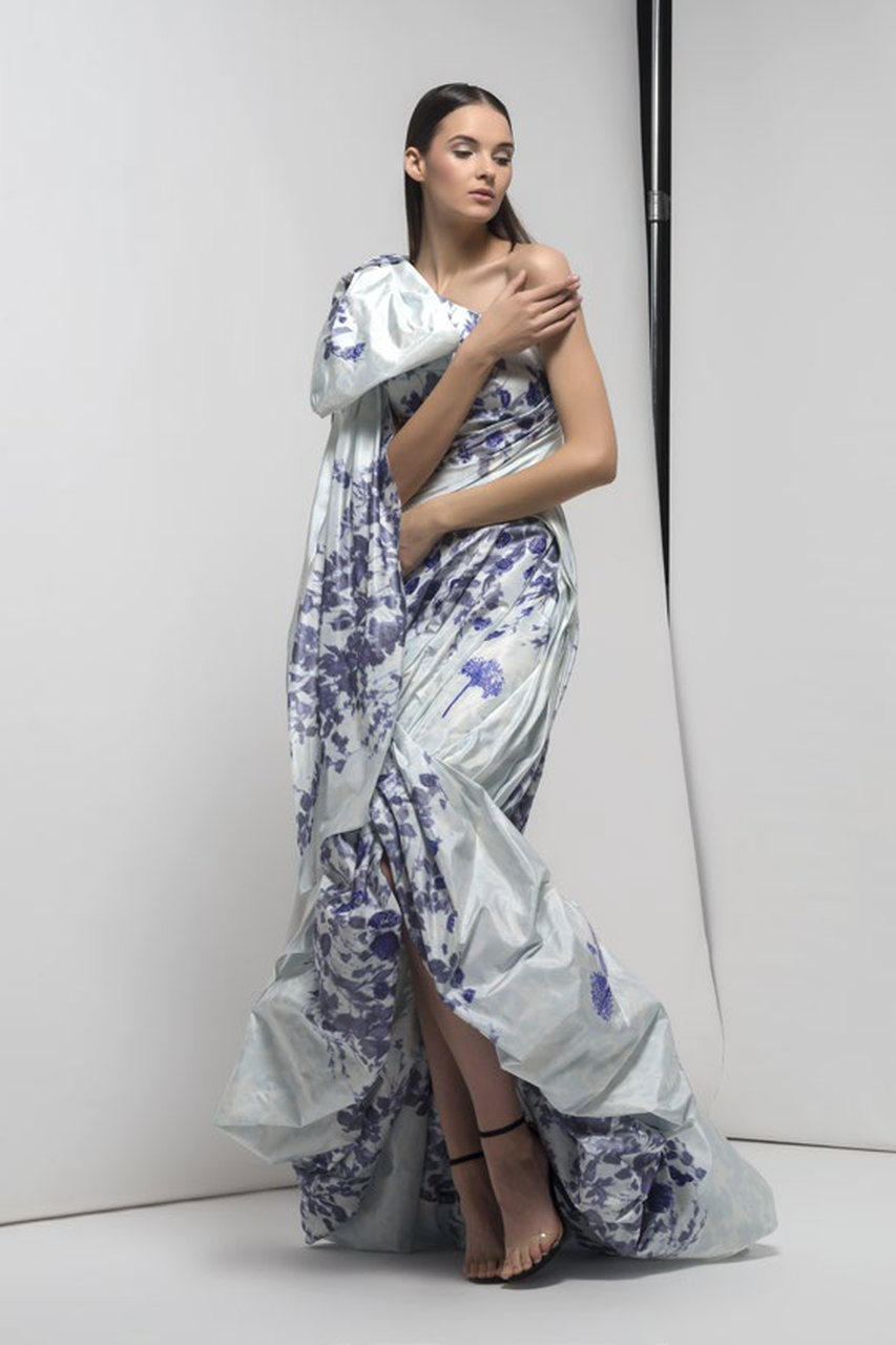 One Shoulder Bolivia Gown