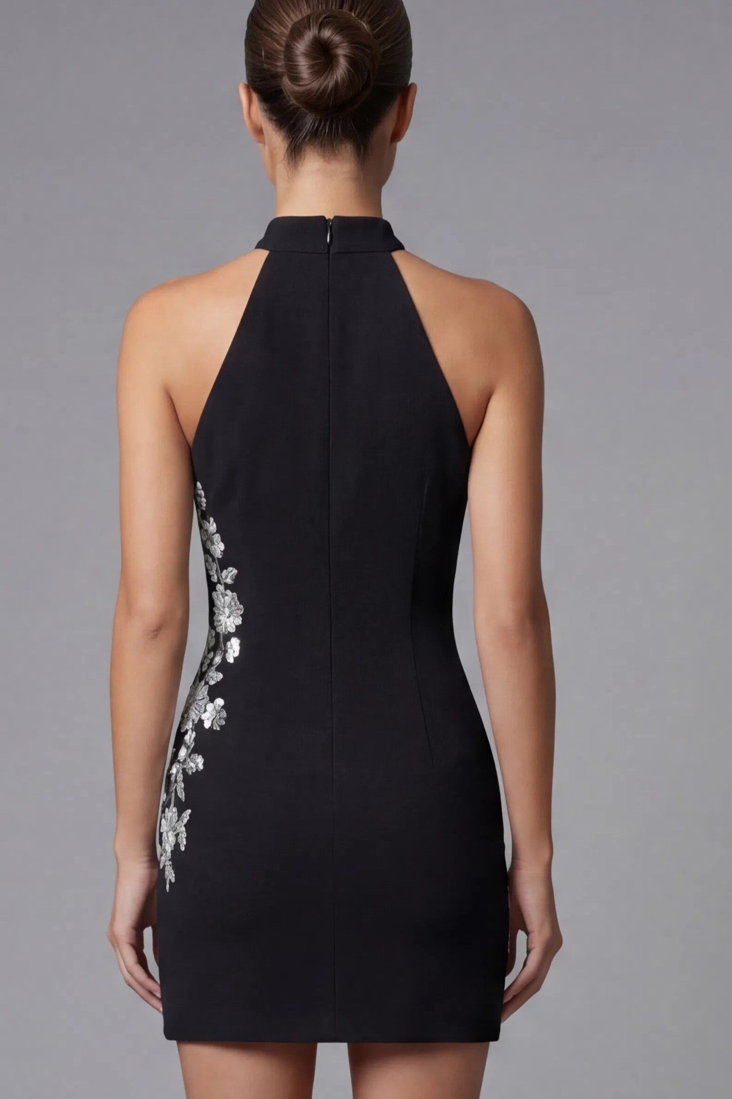 Halter Neck Mini Dress