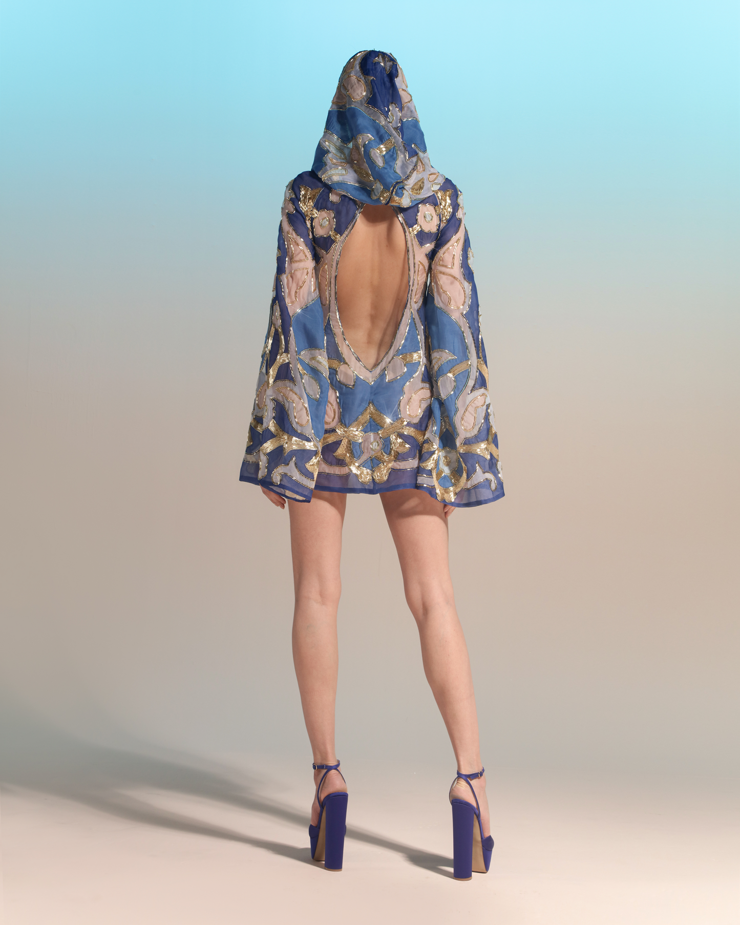 Patchwork Mini Dress
