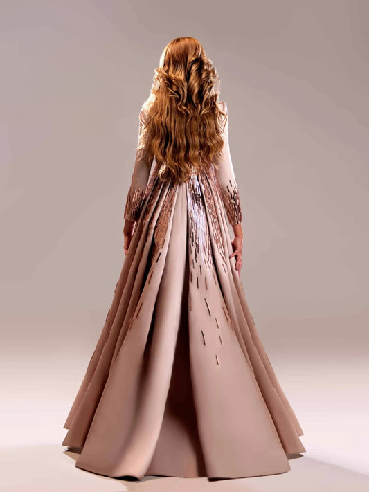 Majestic Baquettes Gown