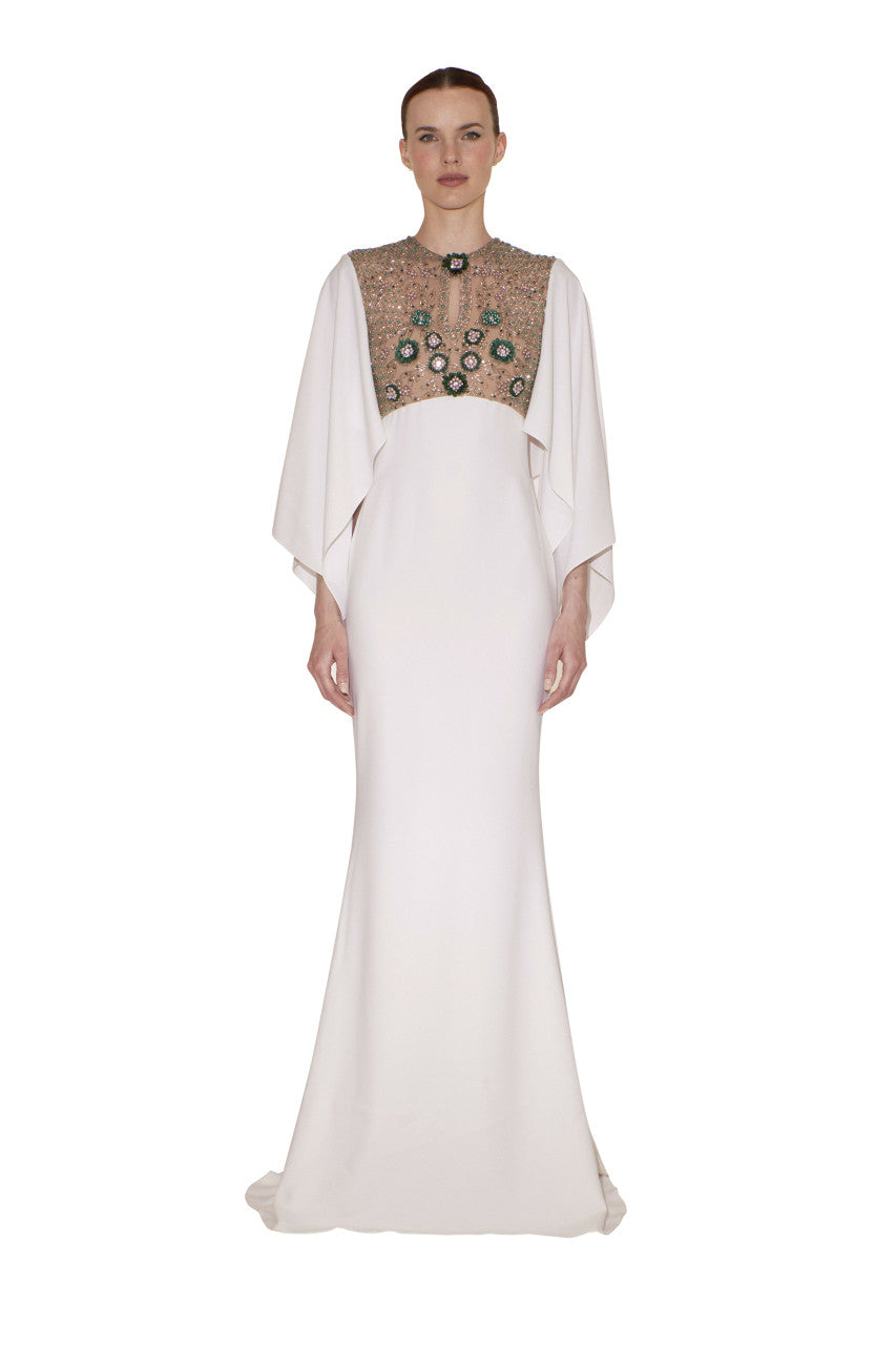 Flutter Sleeve Gown