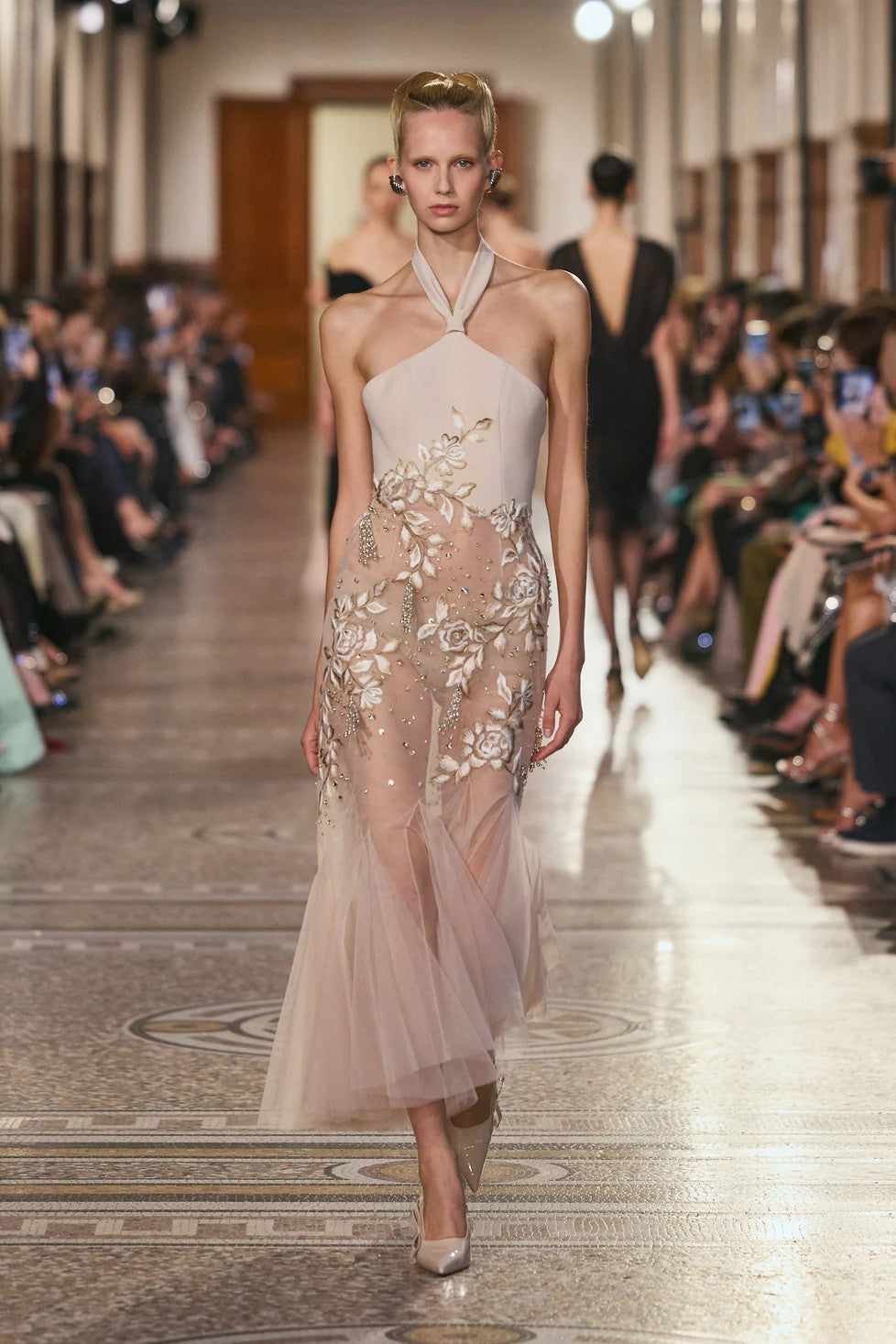 Tulle Halter Dress