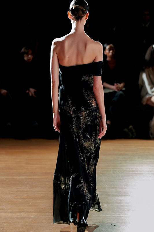 One-Shoulder Maxi Dress