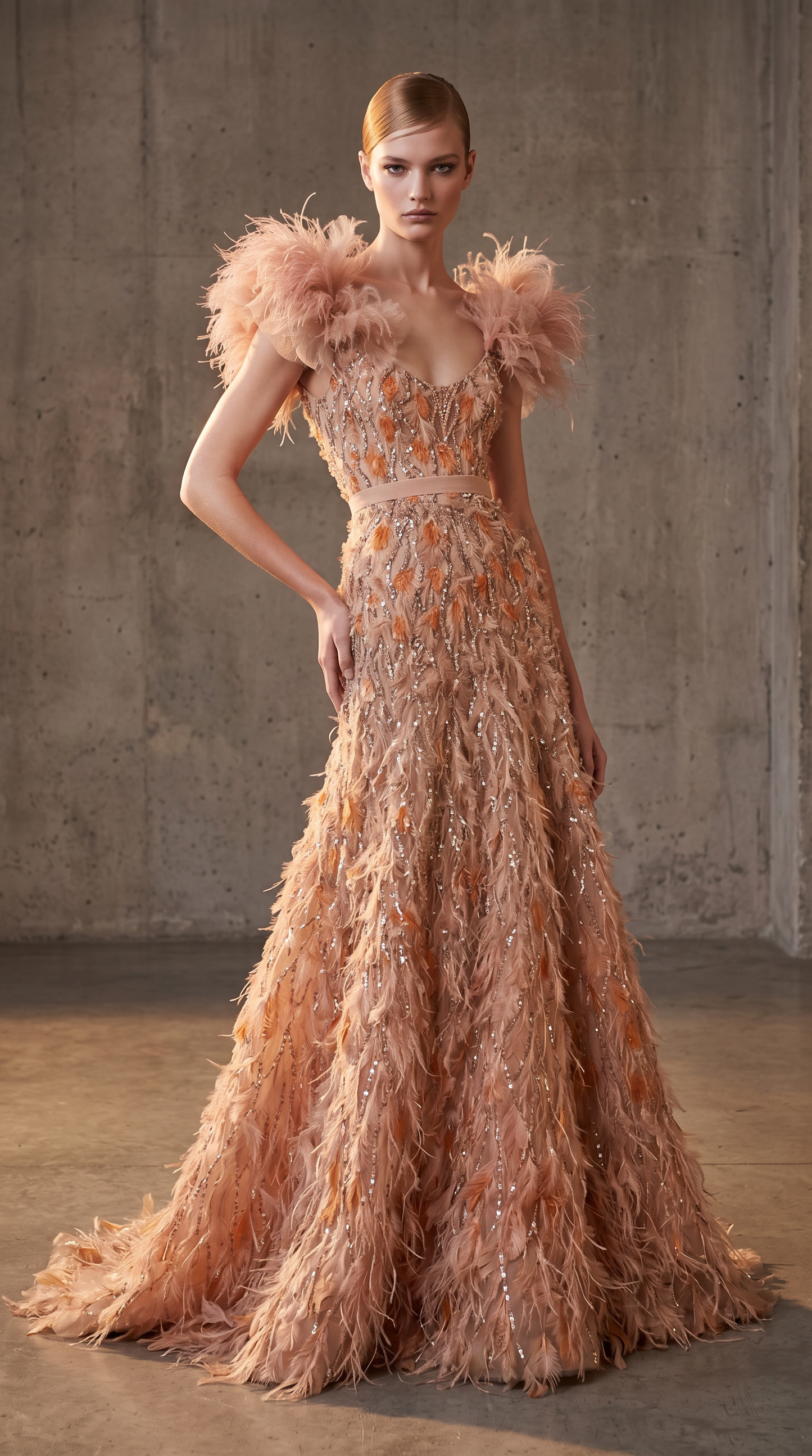 Applique Ball Gown