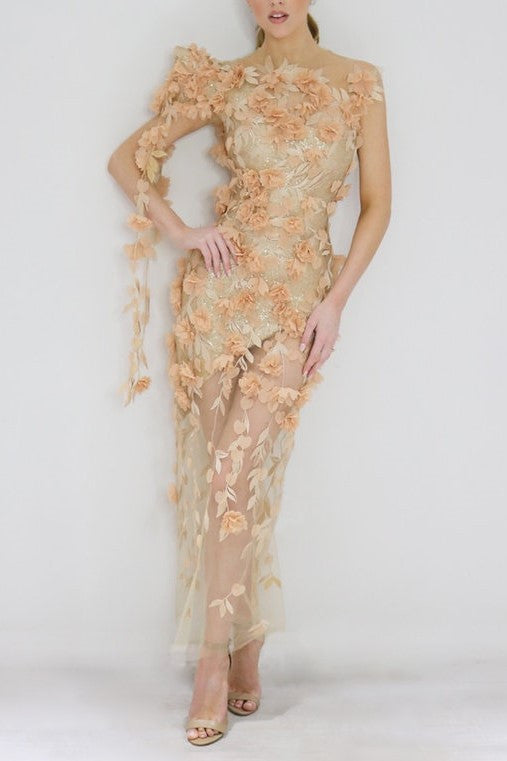 Demi Applique Gown
