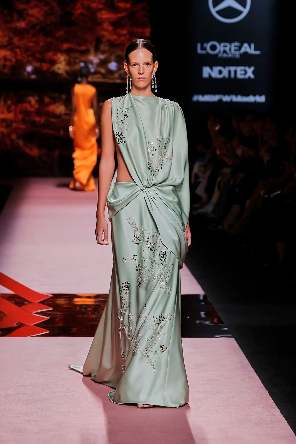 Single Sleeve Demera Gown