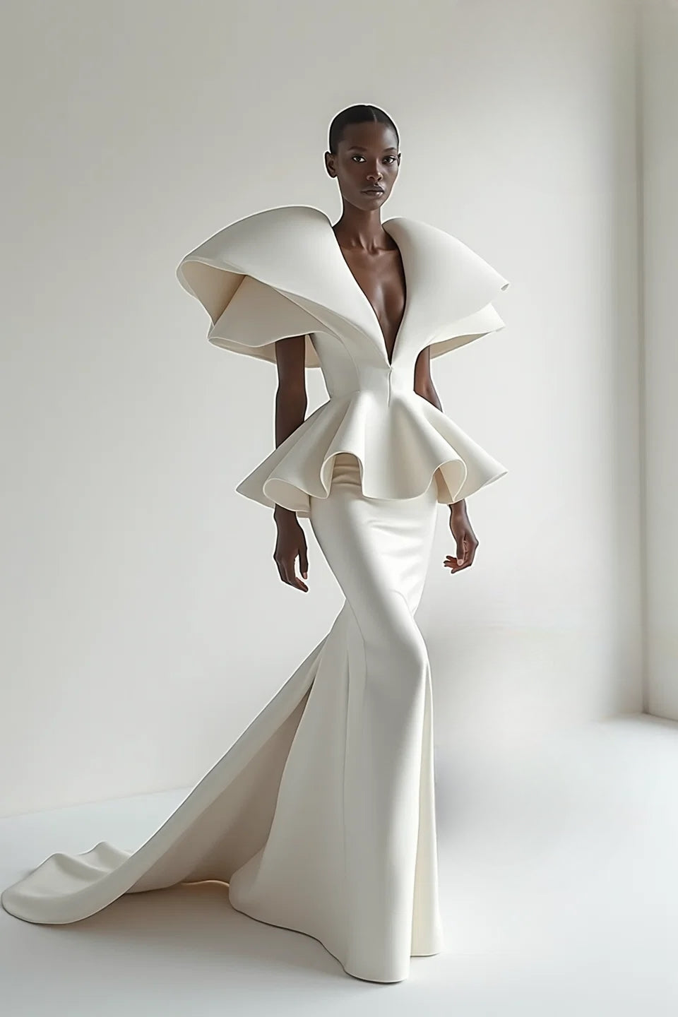 Reina Sculpt Gown