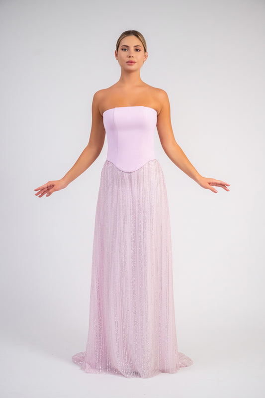 Sparkling Tulle Gown