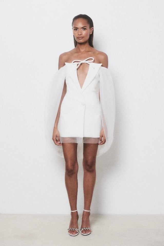 Blazer Collar Dress