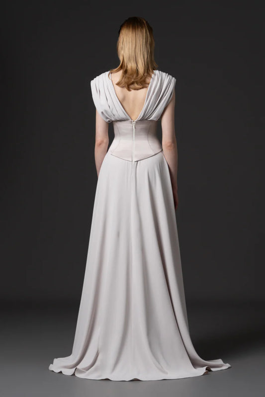 Vestido drapeado