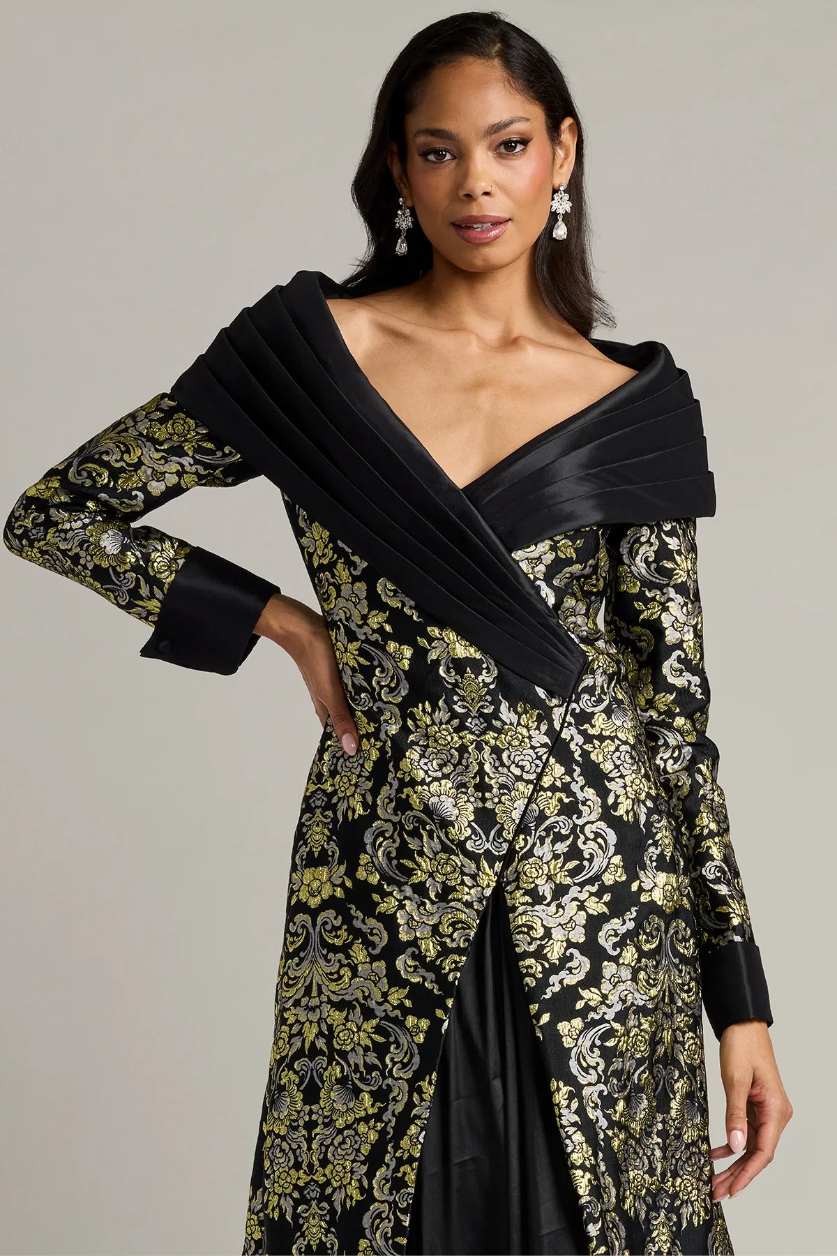 Sorella Collar Gown
