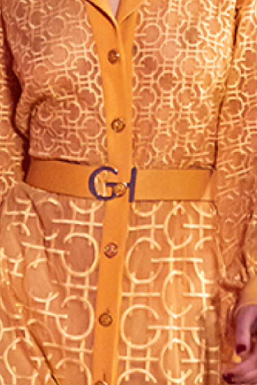 Thin Monogram Belt