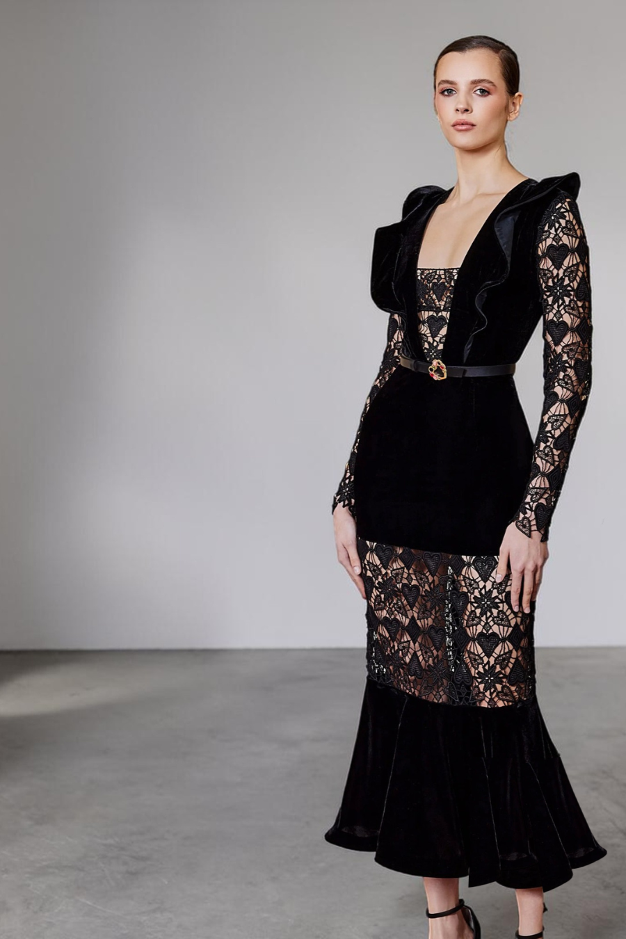 Long Sleeve Midi Dress