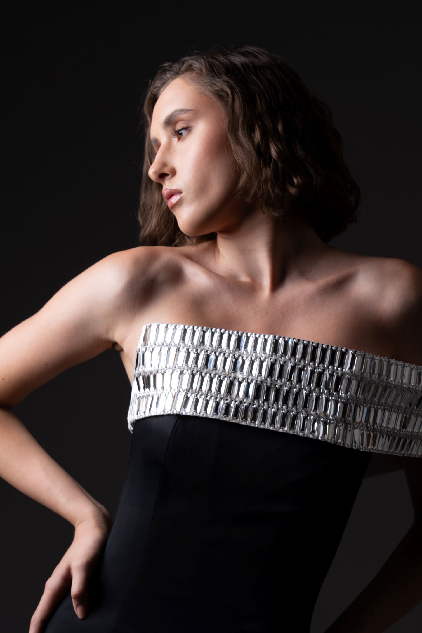 Scuba Crêpe Dress