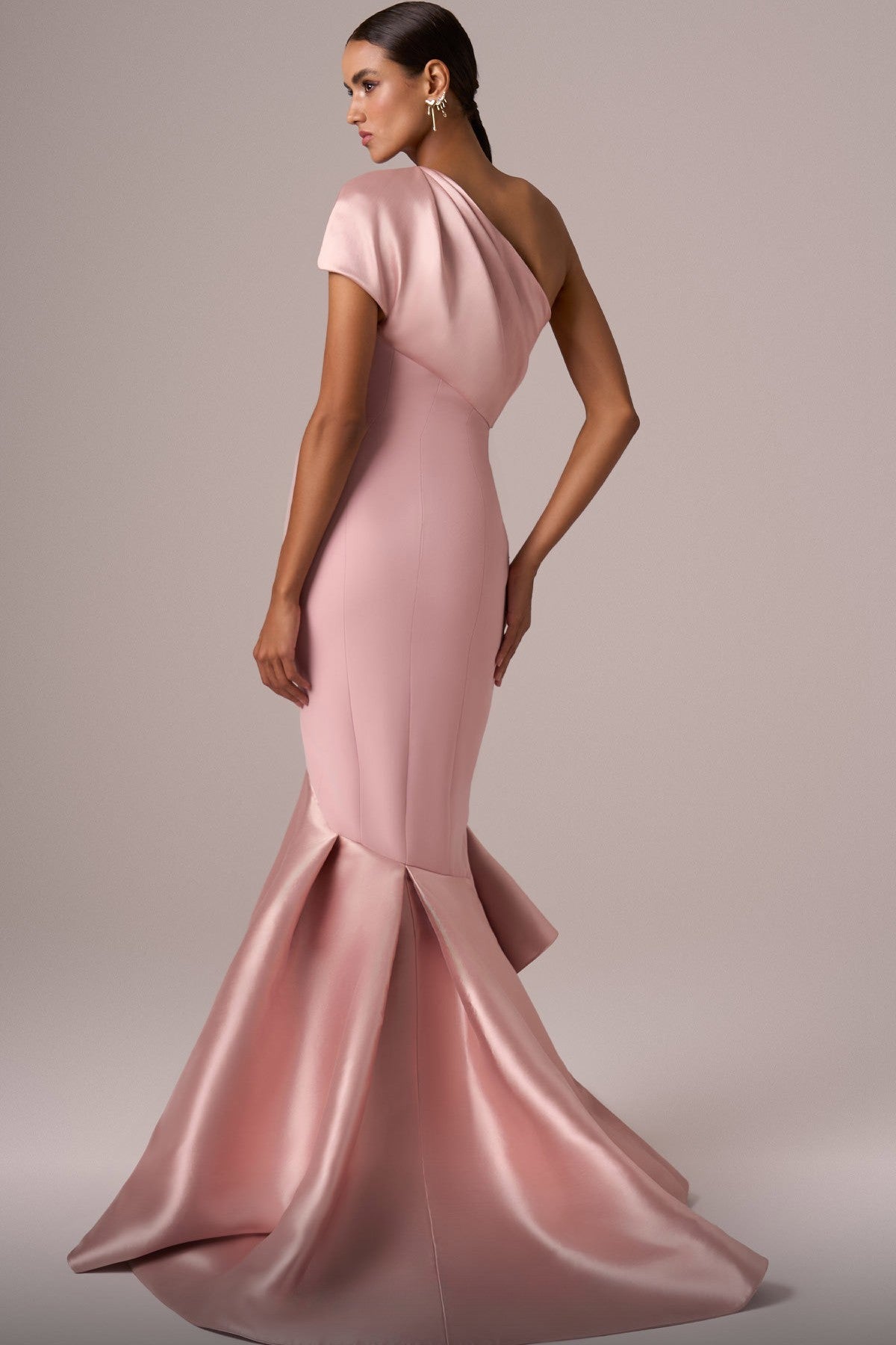 Pink Silk Elegance Gown