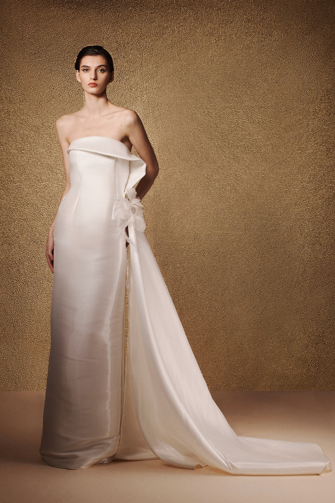 Orchid Fold Gown